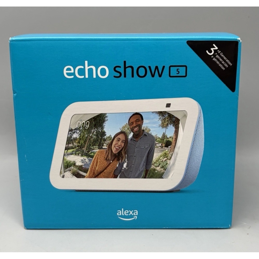 Amazon Echo Show 5 Smart Display (3rd Gen) (White) - Sealed